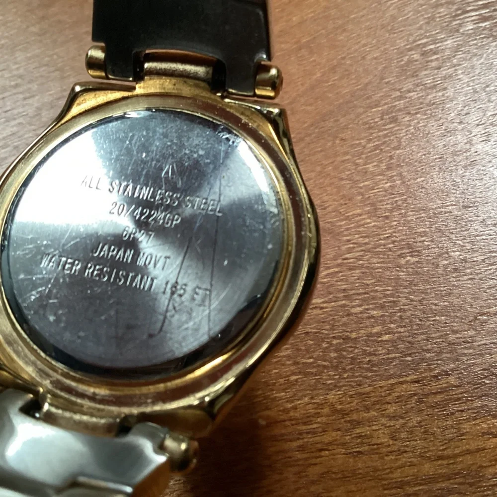 Armitron Stainless Steel Gold-tone Women’s Watch 20/4224GP